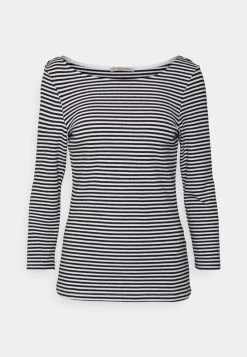 Promo ⭐ Anna Field Long Sleeved Top - Black/white ❤️
