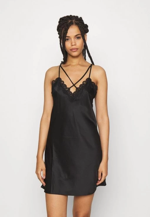 Coupon 😉 Anna Field STRAP BACK NIGHTDRESS - Nightie - Black 🛒 -My Luxe Wardrobe Sales Store cf9c1a19d5b34c41a9945e64bacd2dcb