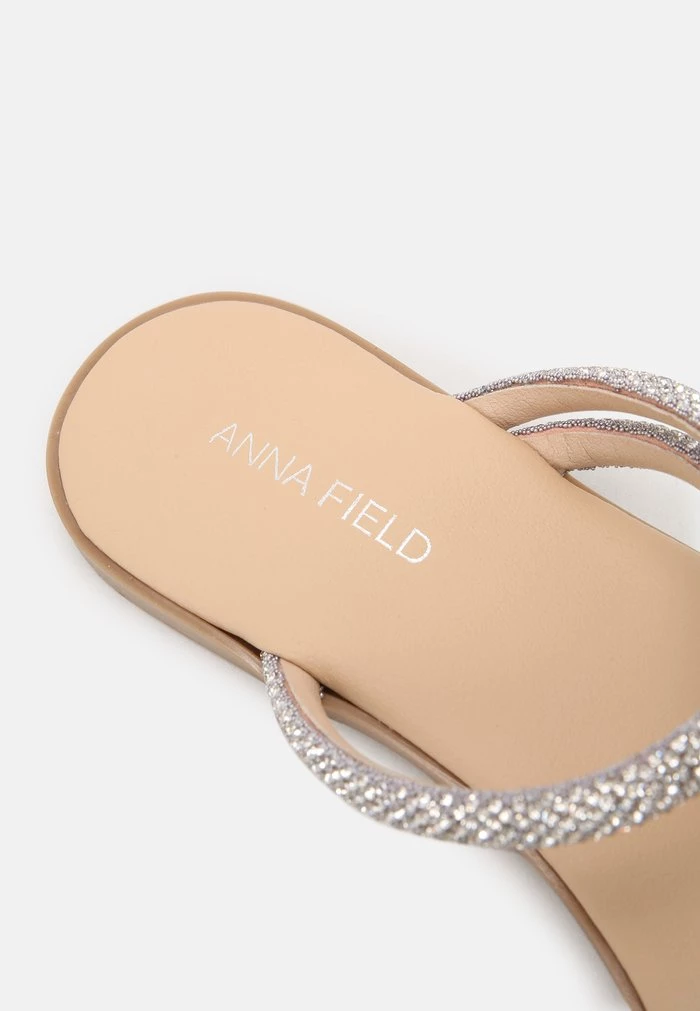Cheap ✔️ Anna Field LEATHER - Mules - Silver ⌛ 6 Cheap ✔️ Anna Field LEATHER - Mules - Silver ⌛ - Image 6