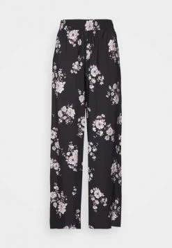 Wholesale 👍 Anna Field Trousers - Black/multi-coloured ⌛