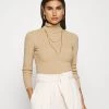 New 🎁 Anna Field TURTLE NECK - Jumper - Sand 🛒