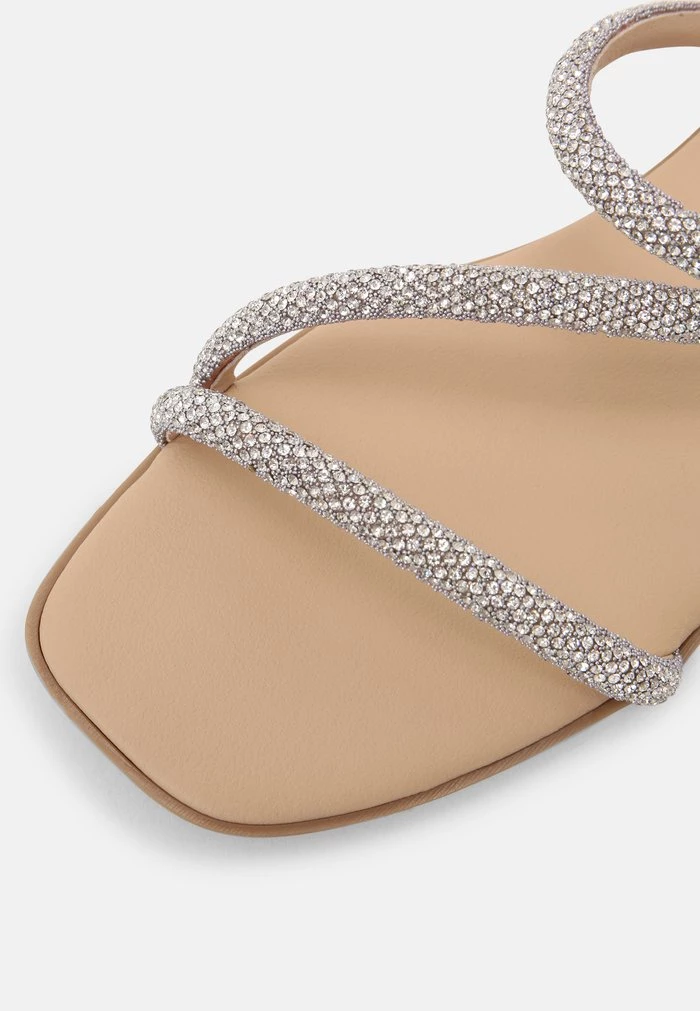 Cheap ✔️ Anna Field LEATHER - Mules - Silver ⌛ 8 Cheap ✔️ Anna Field LEATHER - Mules - Silver ⌛ - Image 8