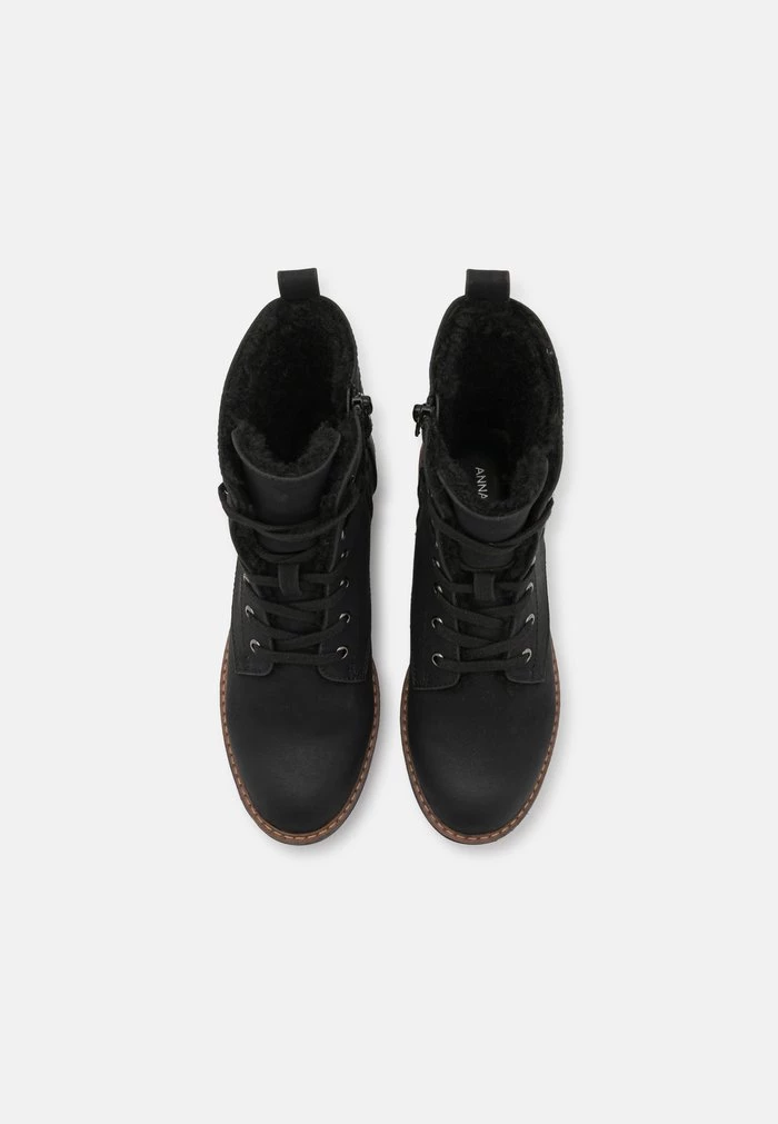 Outlet 😉 Anna Field Lace-up Ankle Boots - Black 💯 6 Outlet 😉 Anna Field Lace-up Ankle Boots - Black 💯 - Image 6
