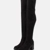 Cheap 🔔 Anna Field Over-the-knee Boots - Black ✔️ -My Luxe Wardrobe Sales Store d64ae4bd3c1540079ec7a488cc325ae6