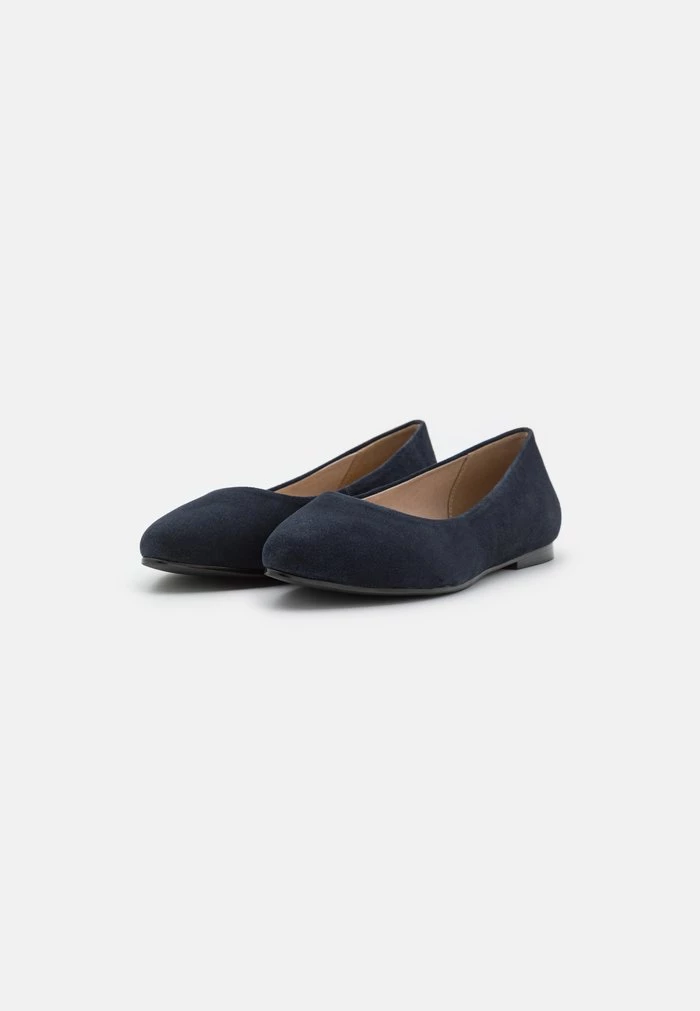 Outlet ✨ Anna Field LEATHER - Ballet Pumps - Dark Blue ⭐ 3 Outlet ✨ Anna Field LEATHER - Ballet Pumps - Dark Blue ⭐ - Image 3