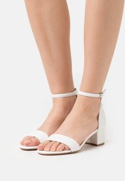 Coupon ⭐ Anna Field LEATHER - Sandals - White ⌛