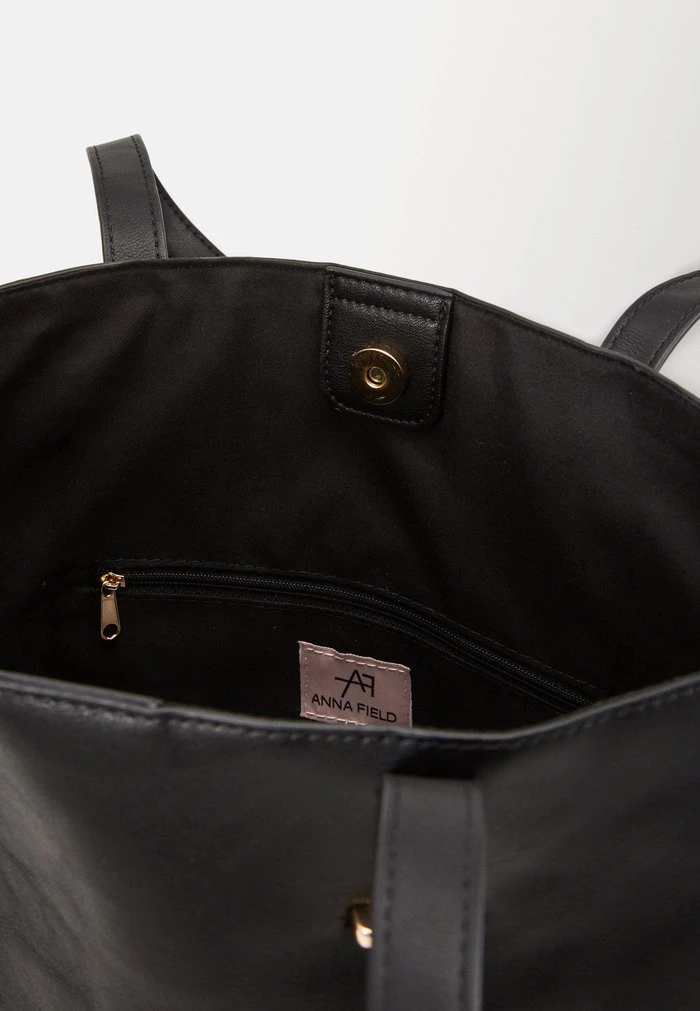 Outlet ⌛ Anna Field Tote Bag - Black ❤️ 4 Outlet ⌛ Anna Field Tote Bag - Black ❤️ - Image 4
