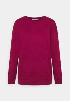 Hot Sale 😀 Anna Field Crew Neck With Pocket - Sweatshirt - Red 🔥
