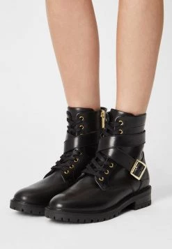 Best deal 🔥 Anna Field LEATHER - Lace-up Ankle Boots - Black 👍