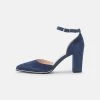 Deals 🥰 Anna Field LEATHER - Classic Heels - Dark Blue 😍 -My Luxe Wardrobe Sales Store dc3f2a2b61fa4092bb7d0b74d4c4da57