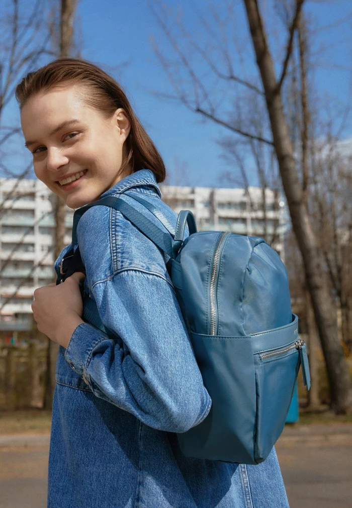 Best Sale ⭐ Anna Field Rucksack - Blue ✨ 3 Best Sale ⭐ Anna Field Rucksack - Blue ✨ - Image 3