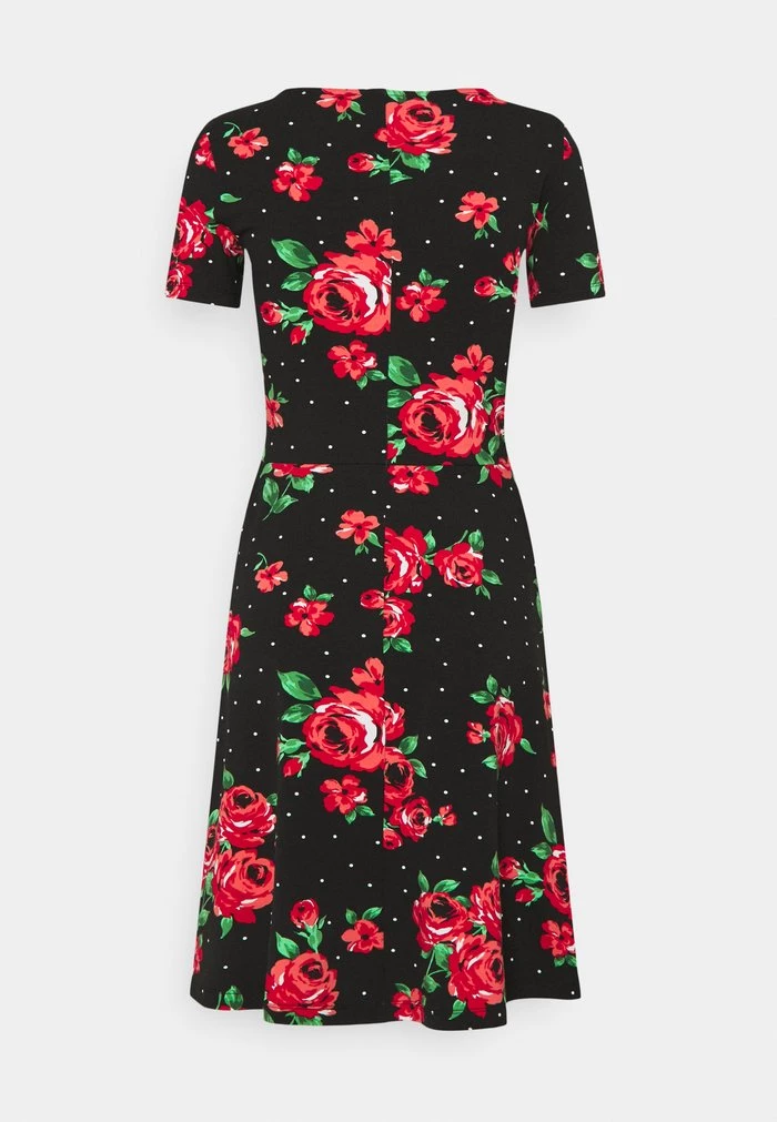 Top 10 🤩 Anna Field Jersey Dress - Black / Pink 😀 2 Top 10 🤩 Anna Field Jersey Dress - Black / Pink 😀 - Image 2