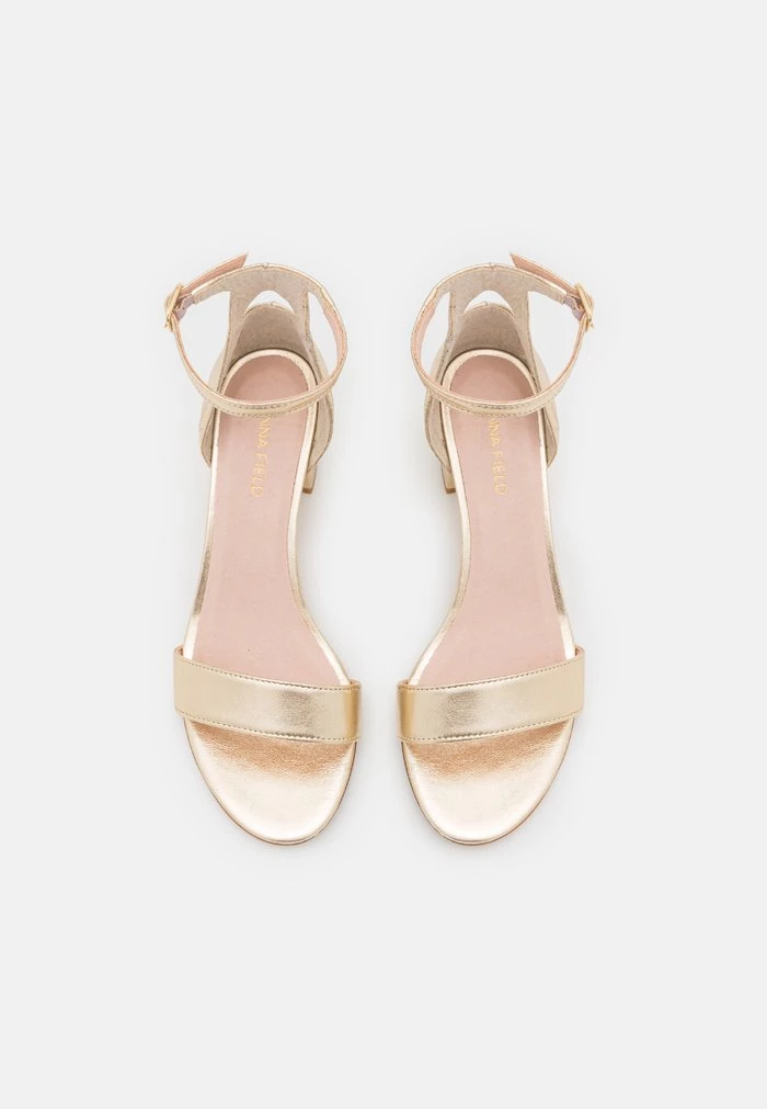 Deals ⌛ Anna Field LEATHER - Sandals - Gold 😉 6 Deals ⌛ Anna Field LEATHER - Sandals - Gold 😉 - Image 6