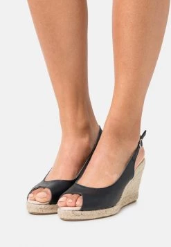 Cheap ✔️ Anna Field LEATHER - Espadrilles - Dark Blue 👏