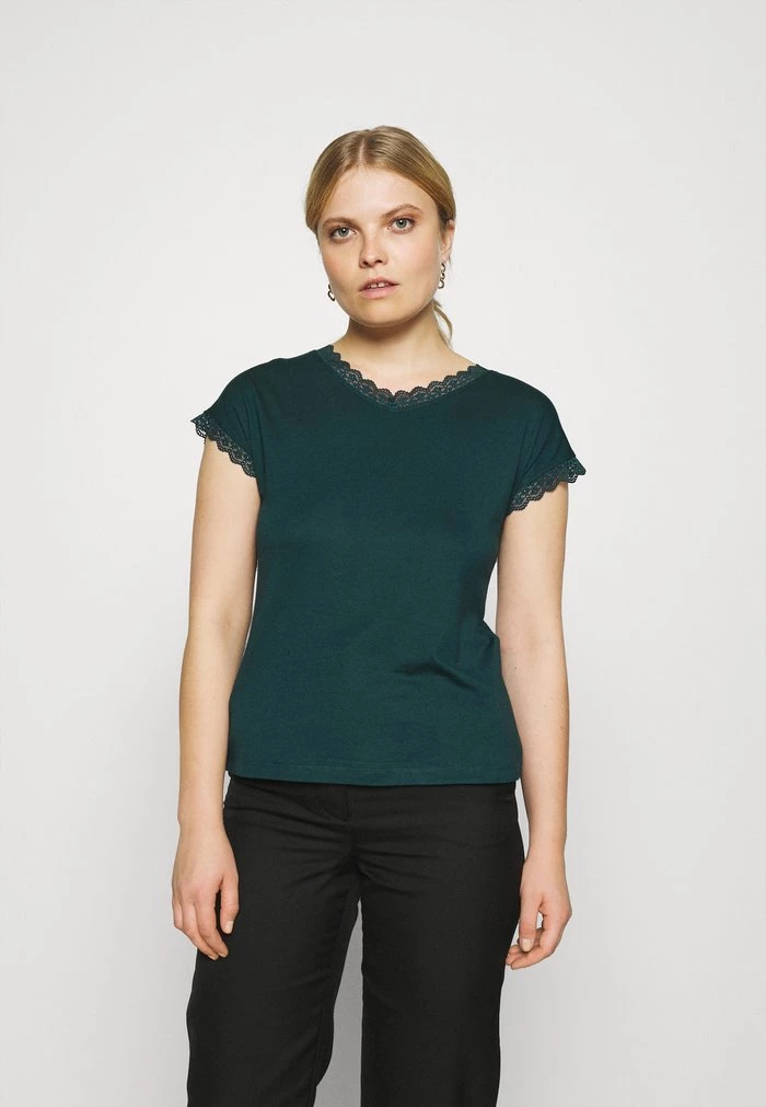 Best deal ✔️ Anna Field Print T-shirt - Dark Green 👏 1 Best deal ✔️ Anna Field Print T-shirt - Dark Green 👏