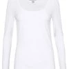 Top 10 😍 Anna Field BASIC ROUND NECK LONG SLEEVES - Long Sleeved Top - White ❤️ -My Luxe Wardrobe Sales Store e3edab2b295f467ab3ea0b21a43cd00d