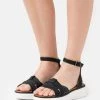 Brand new ❤️ Anna Field COMFORT LEATHER - Platform Sandals - Black ⌛