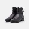 Budget 🔥 Anna Field LEATHER - Classic Ankle Boots - Black 😀 -My Luxe Wardrobe Sales Store e48128df3b144bd6a4b2a3ab909f34b7