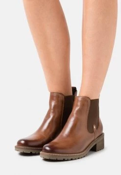 Discount ⭐ Anna Field LEATHER - Ankle Boots - Cognac 👍