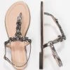 Best Sale 🤩 Anna Field T-bar Sandals - Dark Gray ✨ -My Luxe Wardrobe Sales Store eb22fa3f046f435f99f5347dc03550aa