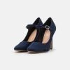 New ❤️ Anna Field Classic 🤩 Heels - Dark Blue 😀 -My Luxe Wardrobe Sales Store ec178ec66e2e435f83c46f31ad1bedcd