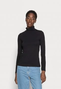 Discount 👏 Anna Field BASIC ROLL NECK LONG SLEEVES TOP - Long Sleeved Top - Black 🌟
