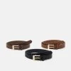 New ✨ Anna Field 3 PACK - Belt - Brown/cognac/black 🤩