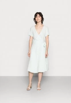 Wholesale ❤️ Anna Field WRAP DRESS 🧨 - Day DRESS 🛒 - Mint, White ❤️