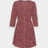 Cheap 🔥 Anna Field WOVEN BUTTON THROUGH EVE DRESS - Day DRESS - Red White 🧨 -My Luxe Wardrobe Sales Store f014017e0b87495a82cde26c73eb9255