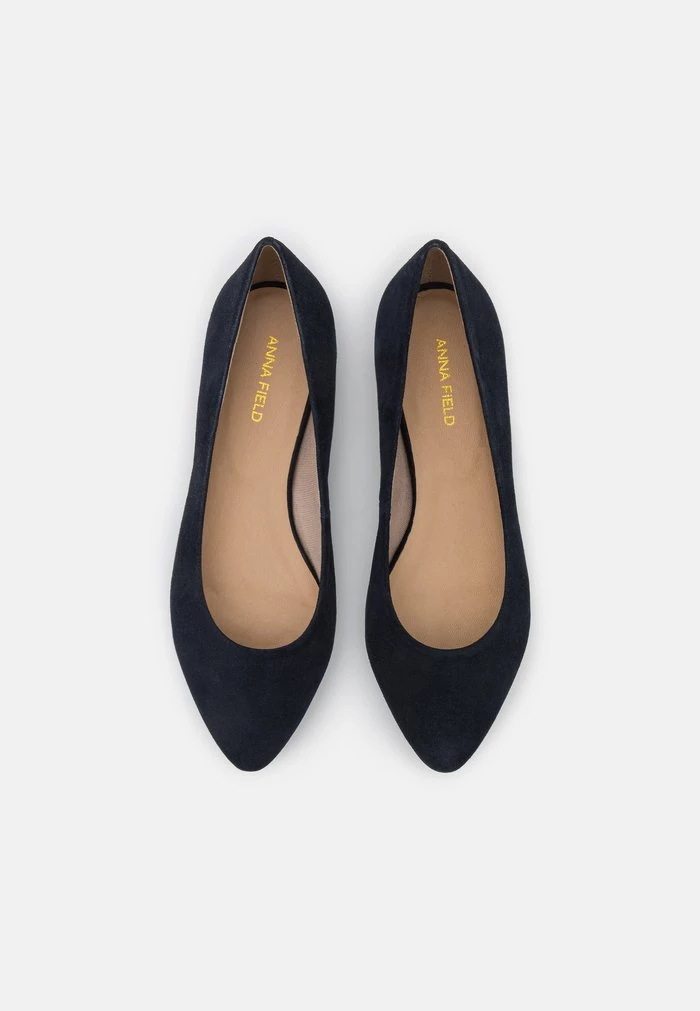 Outlet ✨ Anna Field LEATHER - Ballet Pumps - Dark Blue ⭐ 6 Outlet ✨ Anna Field LEATHER - Ballet Pumps - Dark Blue ⭐ - Image 6