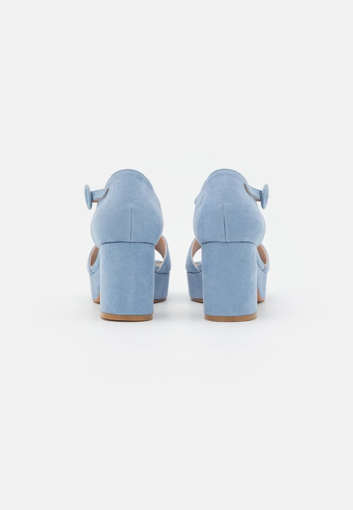 Cheapest 👏 Anna Field Platform Sandals - Light Blue 🔥 4 Cheapest 👏 Anna Field Platform Sandals - Light Blue 🔥 - Image 4