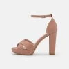 Deals 🤩 Anna Field High Heeled Sandals - Light Pink 🔔 -My Luxe Wardrobe Sales Store f435acad677c48f19952fefd5cef3c57