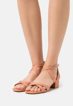 Top 10 👍 Anna Field COMFORT - Sandals - Coral ❤️