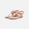 Outlet 🧨 Anna Field T-bar Sandals - Rose Gold-coloured 🌟 -My Luxe Wardrobe Sales Store f49c9b43118c480f89e30958f21d9ed1