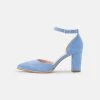 New ✔️ Anna Field LEATHER - Classic Heels - Light Blue 😉 -My Luxe Wardrobe Sales Store f51ecd165617442da0ef105a45f7970c