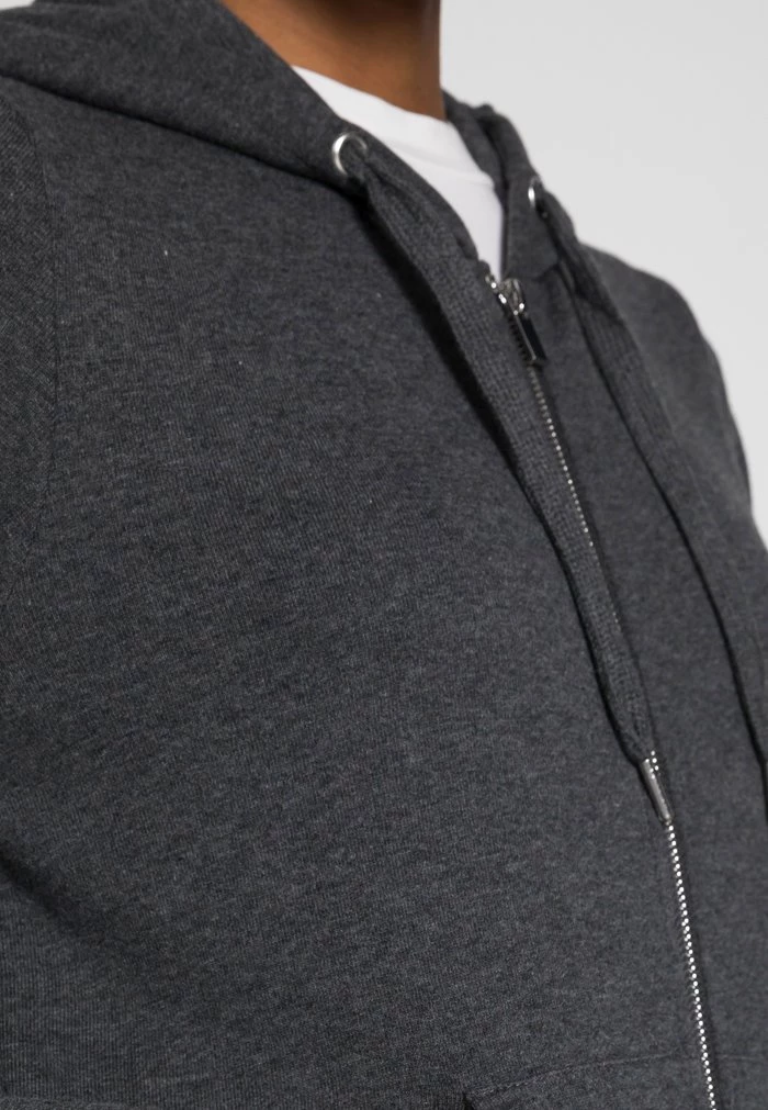 Promo ⌛ Anna Field SLIM FIT SWEAT JACKET - Zip-up Sweatshirt - Mottled Dark Grey ❤️ 5 Promo ⌛ Anna Field SLIM FIT SWEAT JACKET - Zip-up Sweatshirt - Mottled Dark Grey ❤️ - Image 5