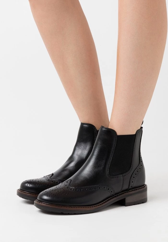 Hot Sale 🎁 Anna Field LEATHER - Classic Ankle Boots - Black ⌛ 1 Hot Sale 🎁 Anna Field LEATHER - Classic Ankle Boots - Black ⌛