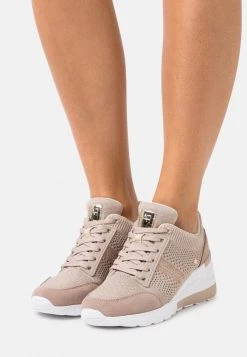 Cheap ❤️ Anna Field LEATHER MIX - Trainers - Beige 😀