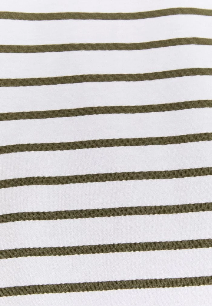 Buy 🔥 Anna Field Print T-shirt - White / Khaki 👏 3 Buy 🔥 Anna Field Print T-shirt - White / Khaki 👏 - Image 3