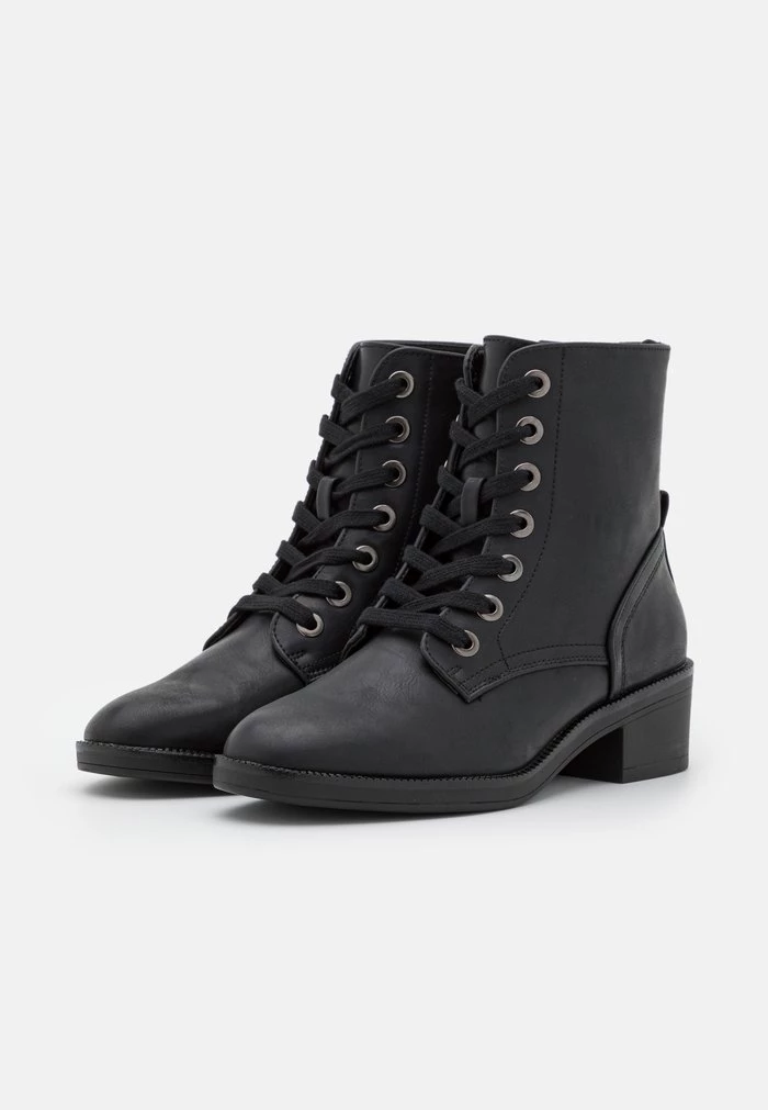 Brand new ⭐ Anna Field Lace-up Ankle Boots - Black ⌛ 3 Brand new ⭐ Anna Field Lace-up Ankle Boots - Black ⌛ - Image 3