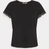 Best Sale 🎁 Anna Field Basic T-shirt - Black 🥰 -My Luxe Wardrobe Sales Store fb84fea88d7b4469a1cae066e321fc84