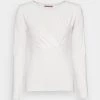 New ✔️ Anna Field WRAP SLIM FIT JUMPER - Jumper - Off-white 😍 -My Luxe Wardrobe Sales Store fc1e19c6a3a444ffb78cc276d284a64f