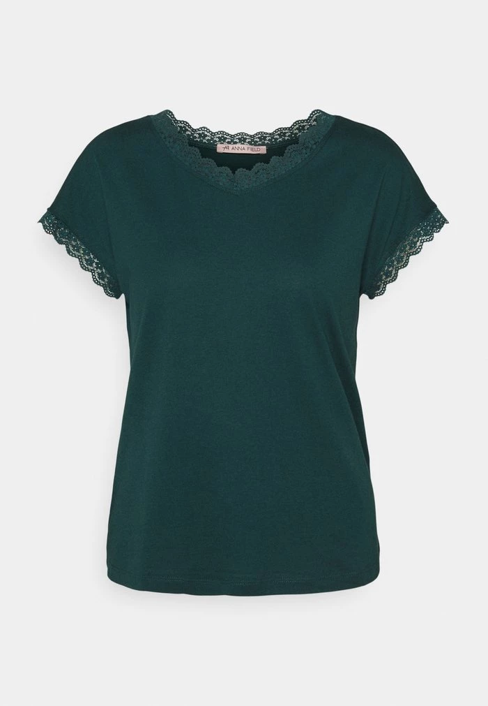 Best deal ✔️ Anna Field Print T-shirt - Dark Green 👏 4 Best deal ✔️ Anna Field Print T-shirt - Dark Green 👏 - Image 4