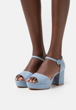 Cheapest 👏 Anna Field Platform Sandals - Light Blue 🔥