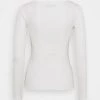 Best Sale ✨ Anna Field Long Sleeved Top - White ❤️ 4 Best Sale ✨ Anna Field Long Sleeved Top - White ❤️ -My Luxe Wardrobe Sales Store feb4824bb6bd4a589b7637e14502a711