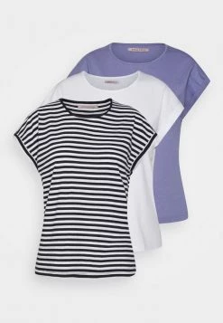 New ❤️ Anna Field 3 PACK - Print T-shirt - White/blue/multicolor 🎉